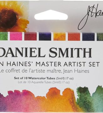 DANIEL SMITH Watercolor, 5ml tubes, Jean Haines Master Artist Set 10 Watercolor Tubes (total 10 pieces) 285610223, 0.17 Fl Oz (Pack of 10)