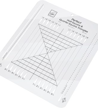 June Tailor Half-Square & Quarter-Square Triangles Ruler